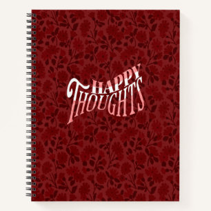 Double Side Journal-Notebook - Red Notizbuch