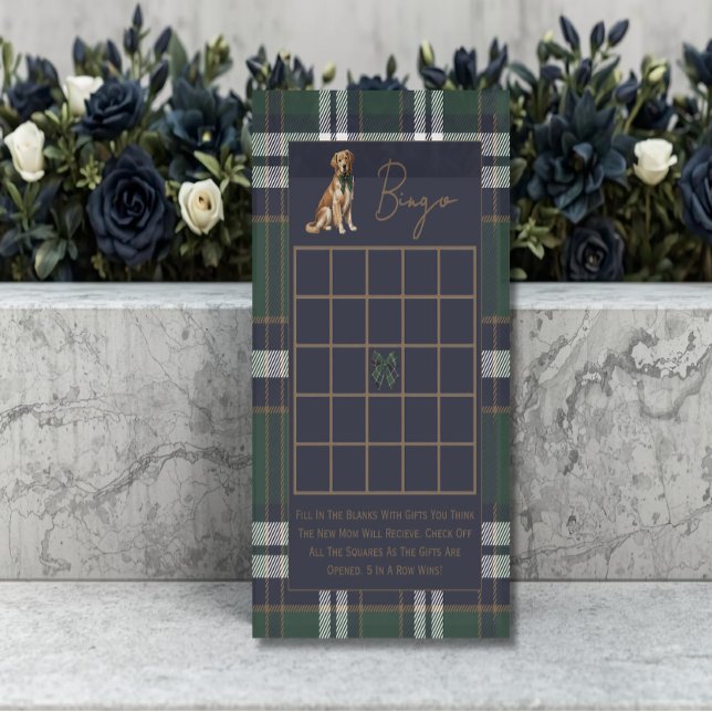 Double sided baby shower games Chic Dog Theme (Von Creator hochgeladen)