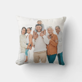 Double Sided Family Photo Kissen