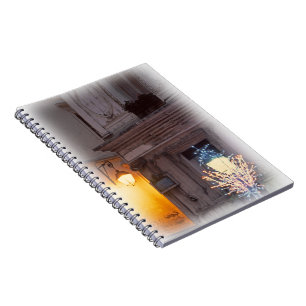 Double Street Lampen Paris Spiral Foto Notebook Notizblock