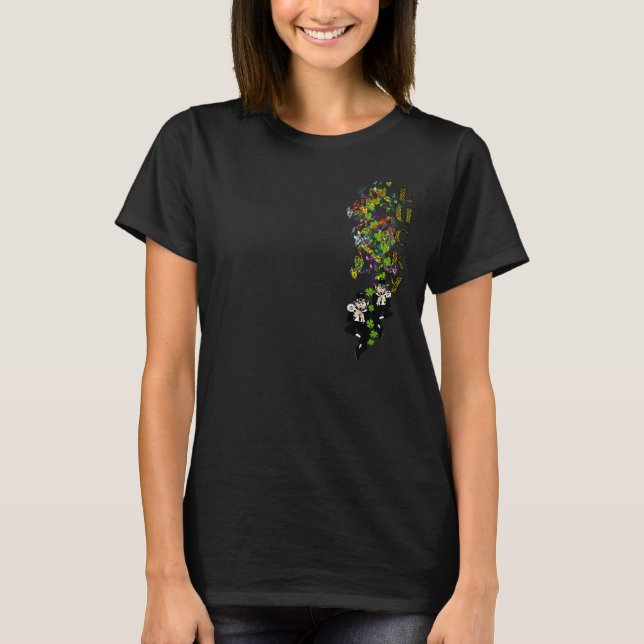 Double Trouble Lucky Irish Twins T-Shirt (Vorderseite)