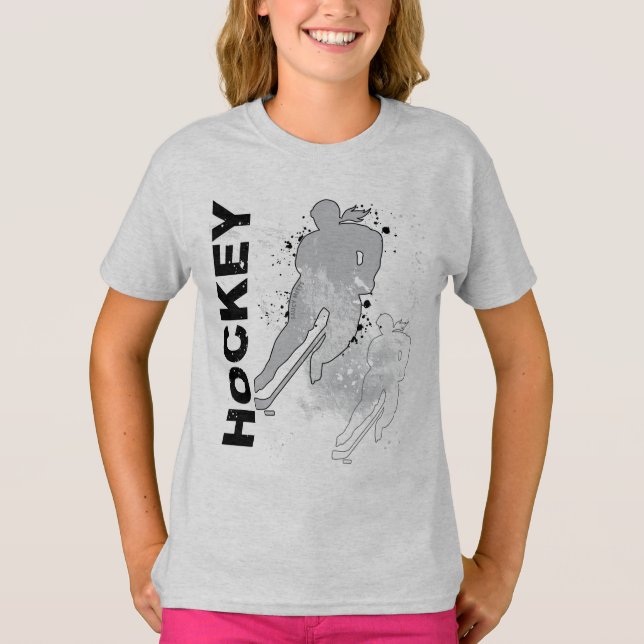 Double Vision Girls Hockey T-Shirt (Vorderseite)
