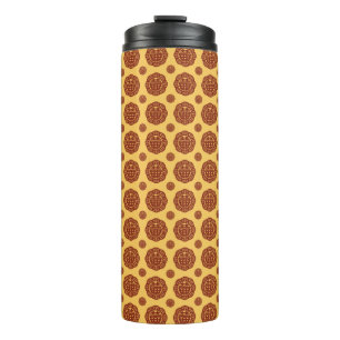 Double Xi Chinese Wedtern Pattern Thermosbecher