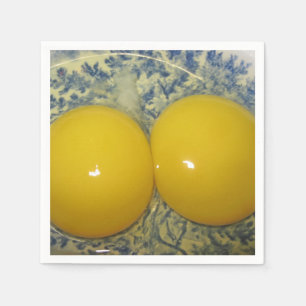 Double Yolk Egg Napkin Serviette