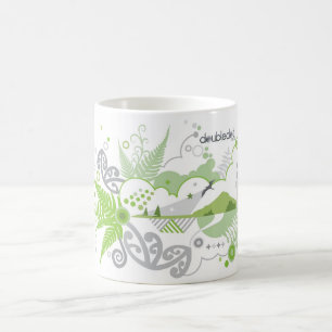 Doubledot Medium-Kiwi-Kaffee-Tasse Tasse