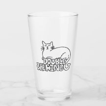 DoubleG BrauenKontur-Katzen-Liter-Glas