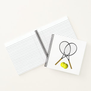 Doubles Tennis Thema Sport Notizbuch