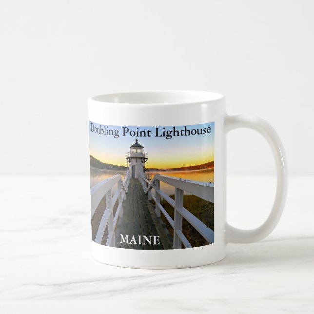 Doubling Point Lighthouse, Maine Tasse (Rechts)