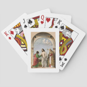 Doubting Thomas with St. Magnus, c.1504-05 Spielkarten
