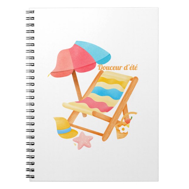 Douceur d'été notizblock (Vorderseite)