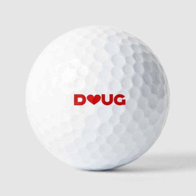 Doug Liebe Golfball (Vorderseite)
