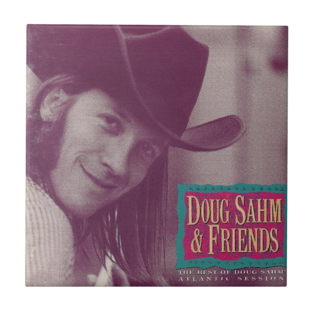 Doug Sahm u. Freunde Fliese (Vorderseite)