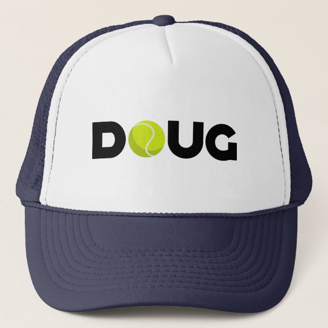 Doug Tennis Truckerkappe (Vorderseite)