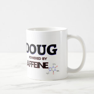 Doug trieb durch Koffein an Tasse