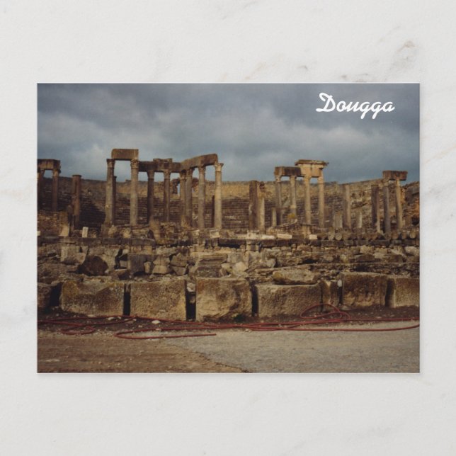Dougga - Tunesien Postkarte (Vorderseite)