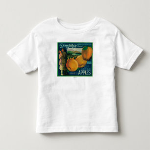 Doughboy-Apple-Kiste LabelWatsonville, CA Kleinkind T-shirt