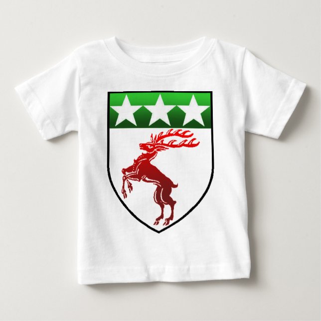 Dougherty Wappen Baby T-shirt (Vorderseite)