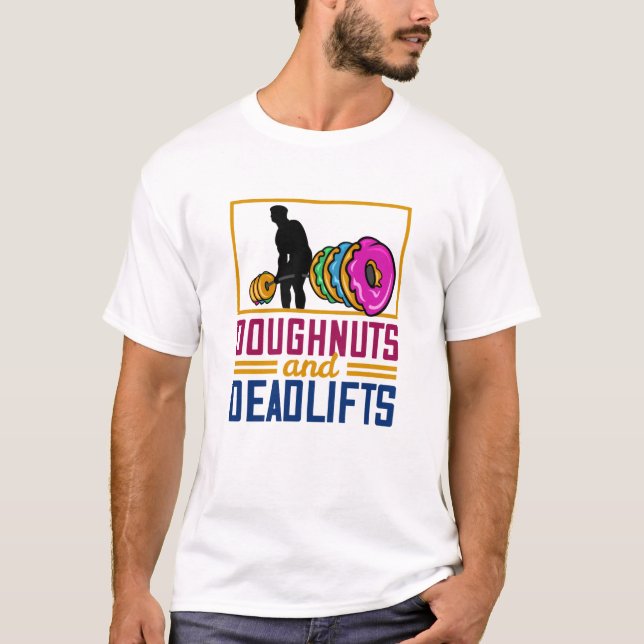 Doughnüsse und Totenstühle T-Shirt (Vorderseite)