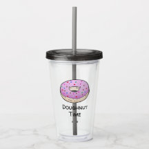 Doughnut Acrylic Tumbler