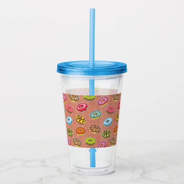 Doughnut  acryltrinkbecher (Vorderseite)