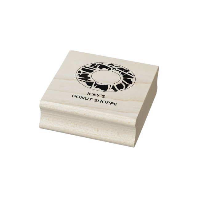 Doughnut Business Art Briefmarke Gummistempel (Stempel)