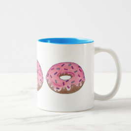 Doughnut Donut w/ Sprinkles Frühstücksbuffet Tasse