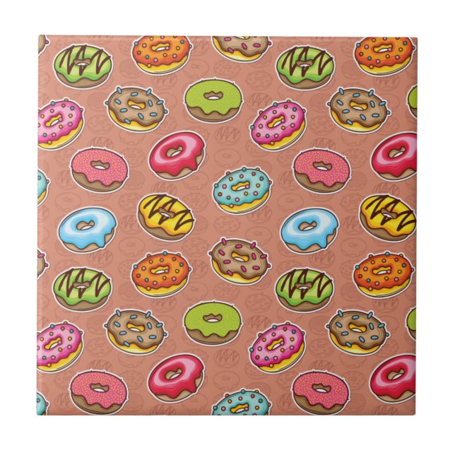 Doughnut Fliese (Vorderseite)