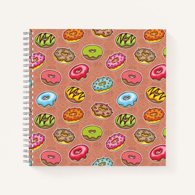 Doughnut Notizbuch (Vorderseite)