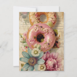 Doughnut Postkarte