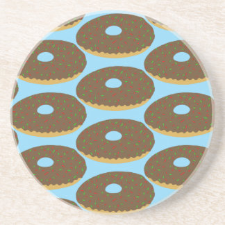 Doughnut Sandstone Coaster Getränkeuntersetzer