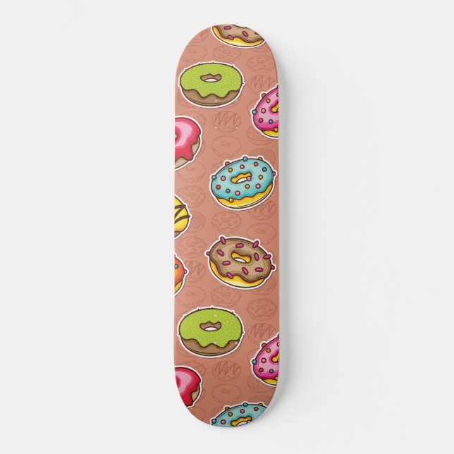 Doughnut Skateboard (Vorderseite)