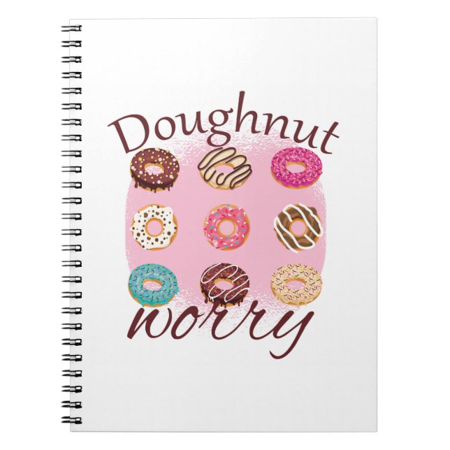 Doughnut Worry Notizblock (Vorderseite)