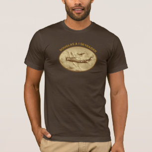 Douglas A-1 Skyraider Kampfflugzeug Flugzeug 1946- T-Shirt