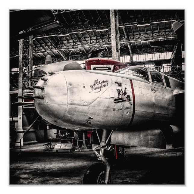 Douglas A-26 Invader Fotodruck (Vorne)