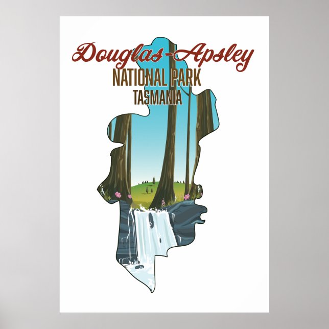 Douglas-apsley Nationalpark, Tasmania Poster (Vorne)