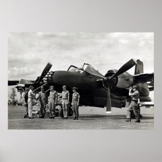 Douglas B-26K Invader Poster