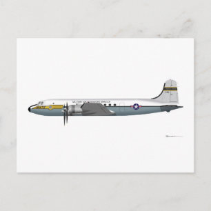 Douglas C-54 Skymaster 72500 Postkarte