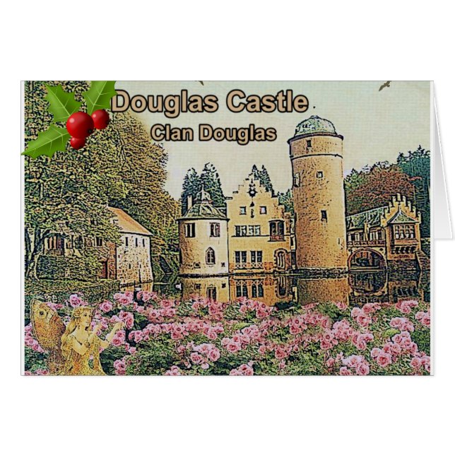 Douglas Castle - Sitzplatz der Clan Douglas (Vorderseite (Horizontal))
