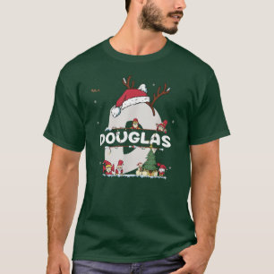 Douglas Christmas Shirt mit Douglas Name für lusti