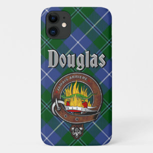 Douglas Clan Abzeichen & Tartan Phone Case