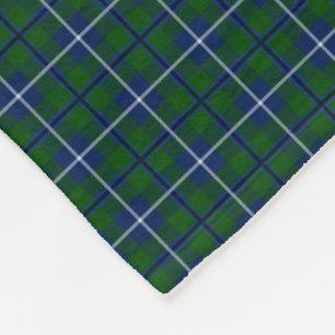 Douglas Clan Tartan Fleecedecke