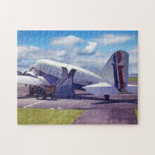 Douglas DC3, ready for departure Puzzle