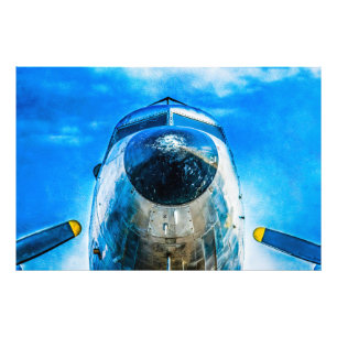 Douglas DC-3 Aircraft Fotodruck