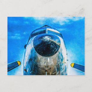 Douglas DC-3 Aircraft Postkarte