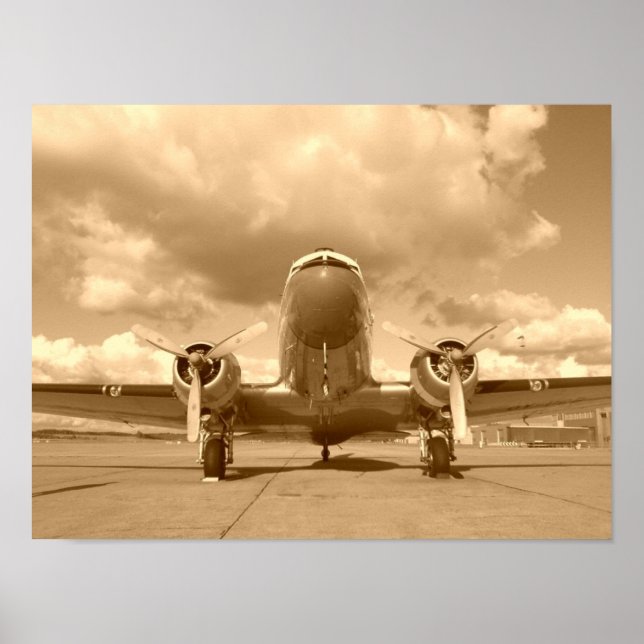 Douglas DC-3 Dakota / C-47 Poster (Vorne)