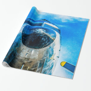Douglas DC-3 Flugzeug Geschenkpapier