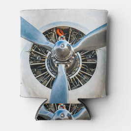 Douglas DC-3 Flugzeug. Propeller Dosenkühler