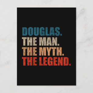 Douglas Der Mann Der Mythos Die Legende Postkarte