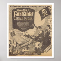 Douglas Fairbanks Billie Dove Black Pirate 1926