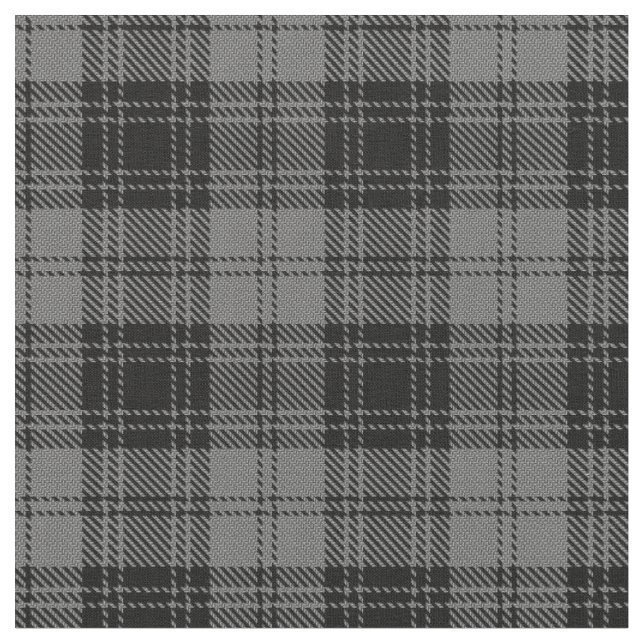 Douglas grey Tartan Stoff (Nahaufnahme)